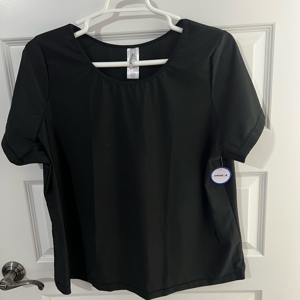 Swimsuits For All Black Swim Coverup